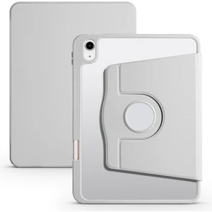 Apple iPad 10. Nesil 10.9 (2022) Yatay ve Dikey Dönebilen Standlı Kalem Şarjına Uygun Darbe Dayanıklı Thermix Kılıf ve Ekran Koruyucu A2696 A2757 A2777 A3162