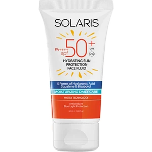 Tüm  Tipleri İçin Nemlendirici Akışkan Güneş Kremi Spf 50+ 50 ml