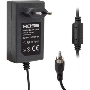 ROSE RA-1620 16 VOLT - 2 AMPER PRİZ TİPİ TOS FİŞLİ RCA SANTRAL ADAPTÖRÜ
