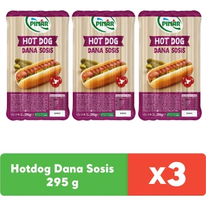 Hotdog Dana Sosis 295 g x 3 Adet