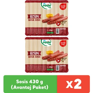 Dana Sosis 430 g (Avantaj Paket) x 2 adet