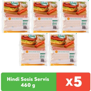 Hindi Sosis Servis 460 g x 5 adet