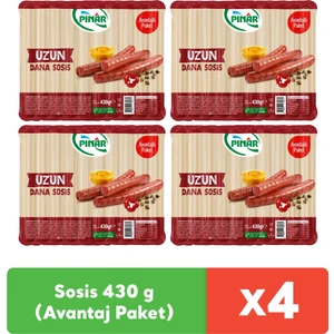 Dana Sosis 430 g (Avantaj Paket) x 4 adet
