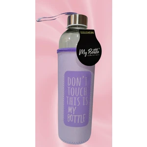 Hikmetlirenk Sağlıklı My Bottle Kılıflı Cam Matara Cam Matara 1 Lt