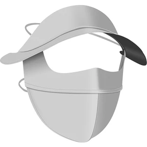 Açık Tam Yüz Güneş Koruyucu Güneşlik Buz Ipek Uv Şapka Maskesi (Yurt Dışından)