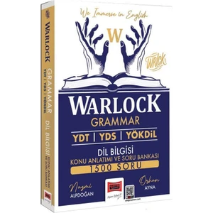 Yargı Yayınevi   Ydt Yds Yökdil Warlock Grammar Dil Bilgisi Konu Anlatımı Ve Soru Bankası 1500 Soru