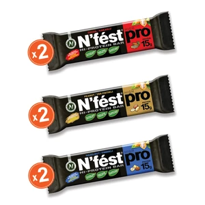 Yüksek Protein Bar Deneme Paketi 50 gr x 6 Adet