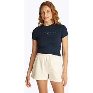 Tommy Hilfiger Tjw Slım Tonal Lınear Tee Ext