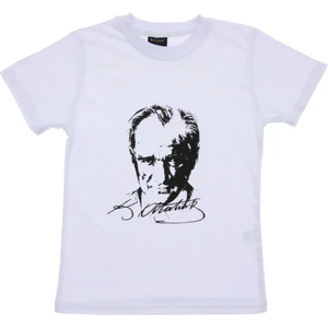 Erkek Çocuk T-Shirt Atatürk Baskılı