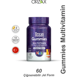 Ocean Gummies Multivitamin Kids 60 Adet