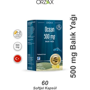 Ocean 500 Mg  Balık Yağı 60 Kapsül