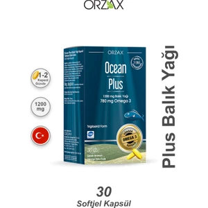 Ocean Plus 30 1200 Mg Omega 3 Balık Yağı 30 Kapsül