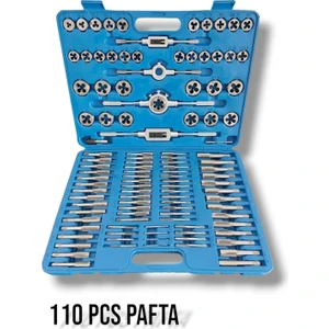 Ekinler El Aletleri Pafta Takımı Diş Açma Seti 110 Parça M2-M18