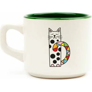 Palto Tasarım Etnik Kedi Beyaz Venüs Kupa - Hediyelik Kupa Fincan Mug
