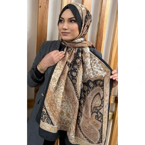 Hanzade Eşarp Etnik Desen Soft Şal