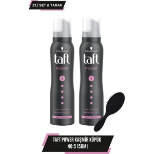 Power Kaşmir Köpük 150 ml x 2 Adet Tarak ile Saçlarınızı Güçlendirin