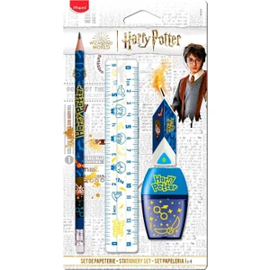 Harry Potter Kırtasiye Seti 4 Parça (981879) Mavi