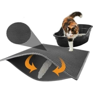 Kedi Tuvalet Önü Elekli Kum Paspası