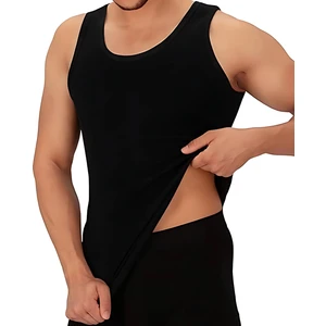 Boun Marche Erkek Atlet Premium 6'Lı Kutu Penye Süprem  Pamuk