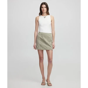 Süet Görünümlü Mini Etek IS1250004078176