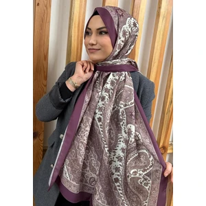 Hanzade Eşarp Etnik Desen Soft Şal