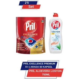 Excellence Premium 5’i 1 Arada 60'lı Kapsül + Losyon Aloevera 750 ml