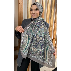 Hanzade Eşarp Etnik Desen Soft Şal