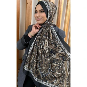 Hanzade Eşarp Etnik Desen Soft Şal