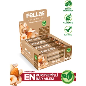 Karışık Kuruyemişli Kuruyemiş Bar 30 gr x 12 Adet