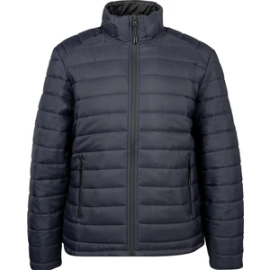 Lacivert Regular Fit Hakim Yaka Şişme Mont