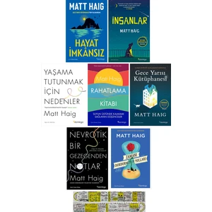 Matt Haig 7 Kitap Set (Matematik Öğreten Cetvel)  -  Matt Haig