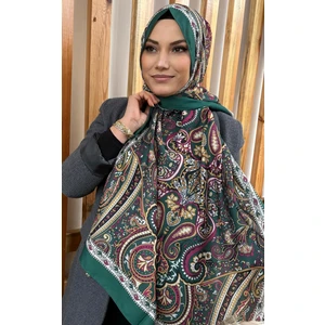 Hanzade Eşarp Etnik Desen Soft Şal