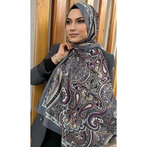 Hanzade Eşarp Etnik Desen Soft Şal
