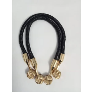 Hobi Durağı Örgülü  Deri Görünümlü Çanta Sapı- Çiftli