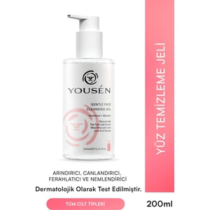 Canlandırıcı, Arındırıcı, Ferahlatıcı ve Nemlendirici Yüz Temizleme Jeli