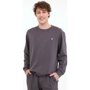 MB MOD 16MZ-303 5FX Gri Erkek Sweatshirt