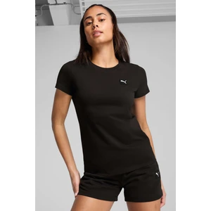 ESS ELEVATED Tee Siyah Kadın Kısa Kol T-Shirt