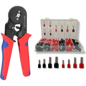 Hsc8 6-4A Terminal Sıkma Pensesi +520 Parça Kablo Pabucu