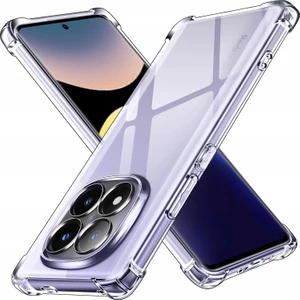 Caseart Xiaomi Redmi Note 14 Pro 5g Kapak Kamera Korumalı Airbag Antishock Köşe Korumalı Şeffaf Silikon Kılıf