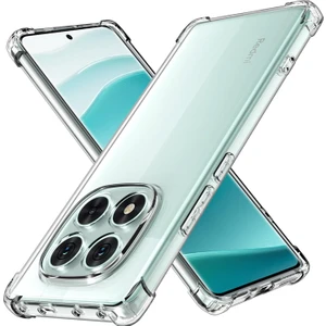 Caseart Xiaomi Redmi Note 14 Pro Plus 5g Kapak Kamera Korumalı Airbag Antishock Köşe Korumalı Şeffaf Silikon Kılıf