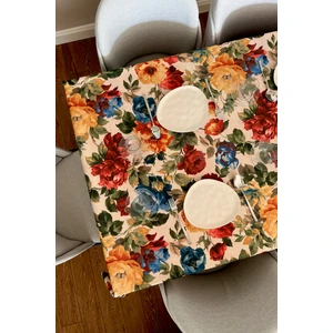 Loom & Laurel Baskılı Yıkanabilir Masa Örtüsü Mutfak Bahçe Piknik Masa Örtüsü (140 x 140, 140 x 200)