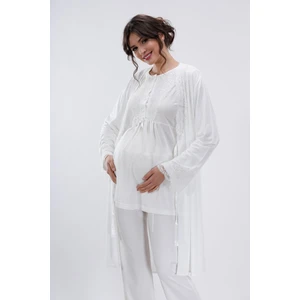 LORIAN'S 2026 Lohusa Pijama Takımı 3'lü Set