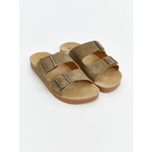 LC Waikiki Steps Çift Bantlı Erkek Terlik