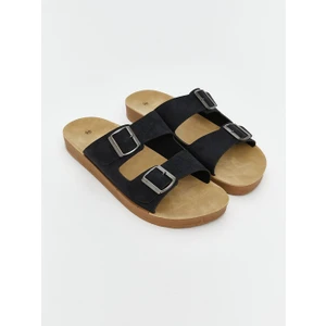 LC Waikiki Steps Çift Bantlı Erkek Terlik