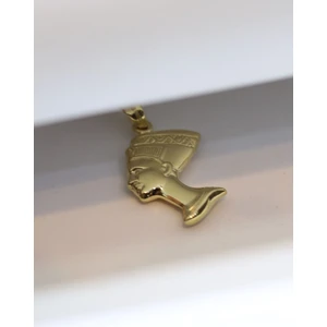 Yenigün Kuyumculuk 14 Ayar Altın Nefertiti Kolye Ucu