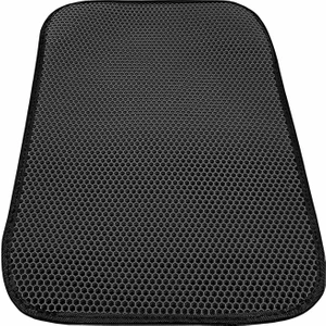 Kedi Elekli Tuvalet Önü Paspası  45 cm - 65 cm Siyah