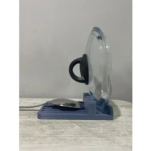 Kirli Kaşık Kepçe Altlığı ve Tencere Kapağı Koyma Aparatı Kaşıklık