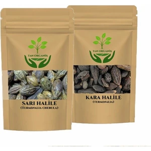 Tan Organik Karahalile - Sarıhalile Set 2x100 gr