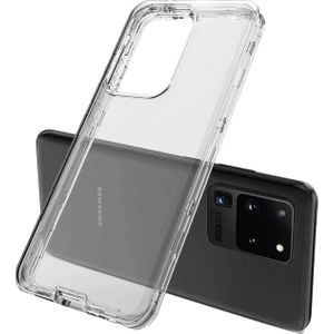 Samsung Galaxy S20 Kılıf Lüx Şeffaf Silikon Kılıf