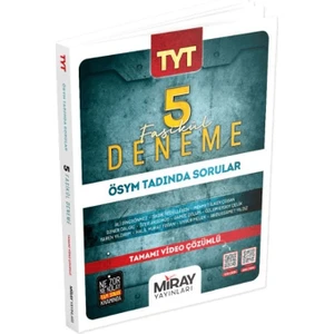 Miray Yayınları   Tyt 5 Deneme -  Ali Dinçsönmez